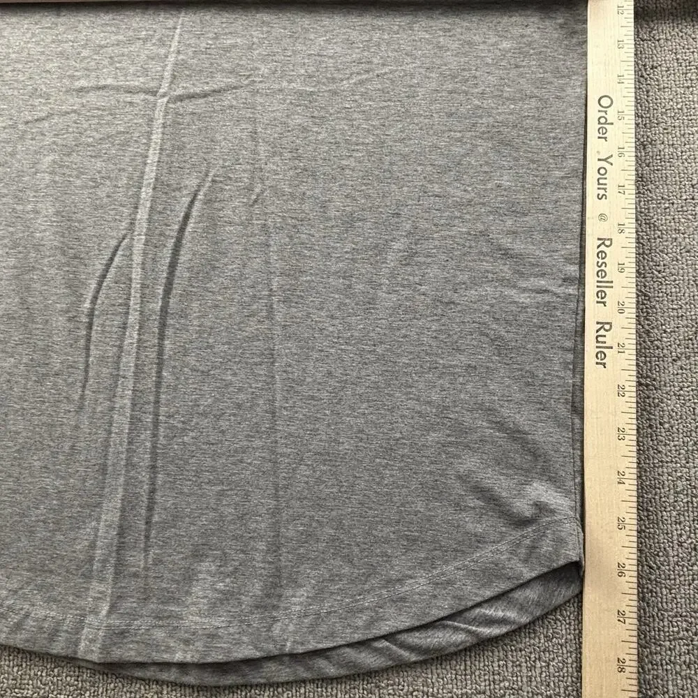 Cuts Clothing Shirt Adult Extra Large Gray Short Sleeve Active Athleisure Casual - Picture 11 of 14